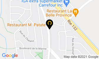 Restaurant M Patate in Varennes map