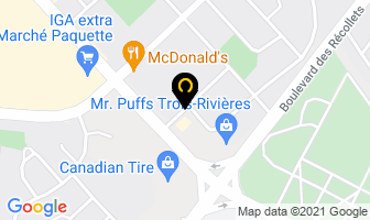 Restaurant Mama Pasta in Trois-Rivières map