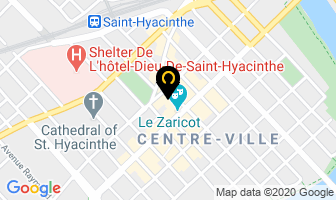 Restaurant Med Pizza in Saint-Hyacinthe map