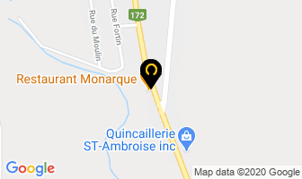 Restaurant Monarque in Charlemagne map