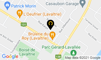 Restaurant Naga 995 in Lavaltrie map