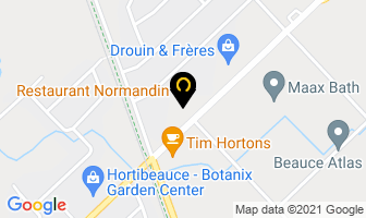 Restaurant Normandin in Sainte-Marie map