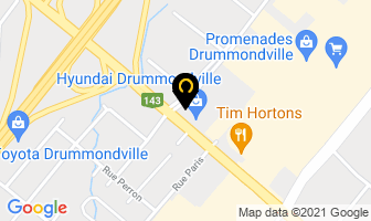 Restaurant Normandin in Drummondville map