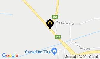 Restaurant Pizza Taz in Saint-Hyacinthe map