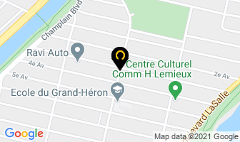 Restaurant Pizzeria Centrale in Lasalle map
