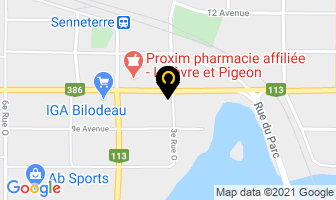 Restaurant Resto Centre-Ville in Senneterre map