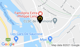 Restaurant Richmond Pizza in Richmond Hill map