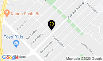 Restaurant Rio Pizza in Brossard map