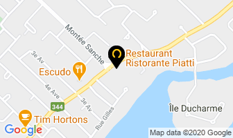 Restaurant Ristorante Piatti in Rosemère map