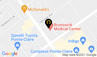 Restaurant Soupebol in Pointe-Claire map