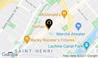 Restaurant Sumac in Montreal map