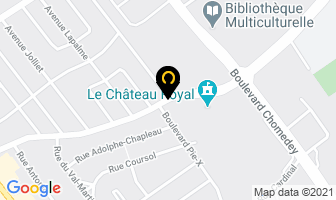 Restaurant Supplies Mj in Laval map