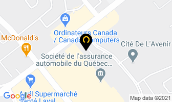 Restaurant Terracina in Beauharnois map