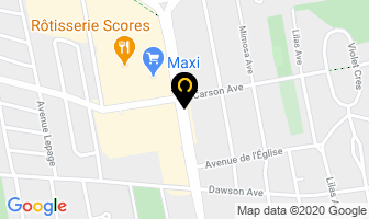 Restaurant Tevere in Dorval map
