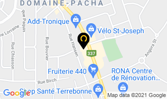 Restaurant Tony Massarelli in Terrace map