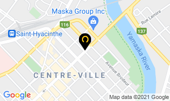Restaurant Vietnam in Saint-Hyacinthe map