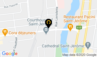 Restaurant Voltigeurs St-Jerome in Saint-Jérôme map