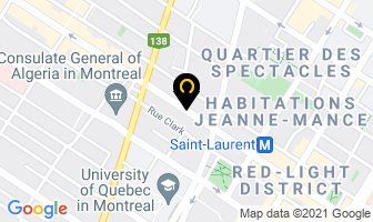 Resto Darbar in Montreal map