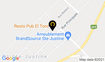Resto-Pub El Toro in Sainte-justine map