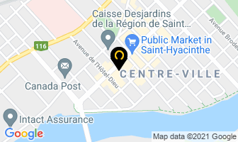 Resto-Pub Le Bouffon in Saint-Hyacinthe map