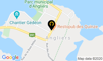 Rest'o'pub Des Quinze in Angliers map