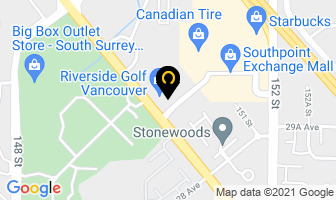 Restoration Chiropractic in Surrey map