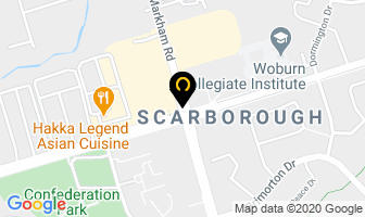 Resume in Scarborough map