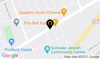 Retire-At-Home Services in Ottawa map