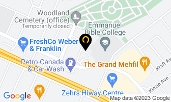 Revera Briarfield Gardens in Kitchener map