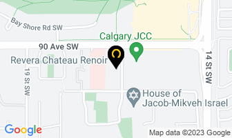 Revera Chateau Renoir in Calgary map
