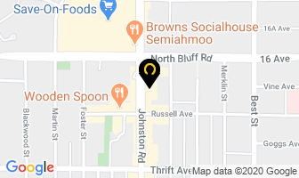 Revival Massage Therapy in White Rock map