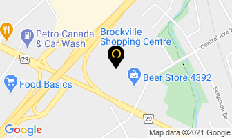 Revol Nails in Brockville map