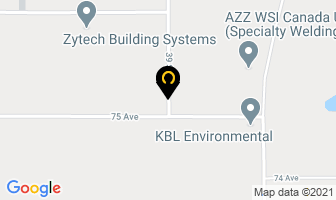 Revolution Equipment Mfg Inc in Leduc map