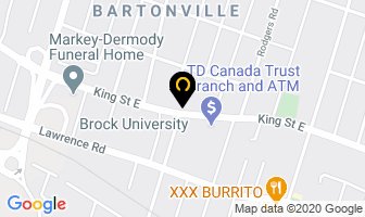 Rgis Inventory Services in Hamilton map