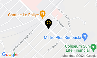 Rh Solutions in Rimouski map