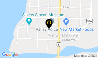 Rhc Insurance Brokers Ltd Icbc in New Denver map