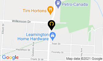 Rhine Danube Club in Leamington map
