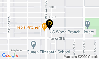 Rhinos Fitness Studio in Saskatoon map