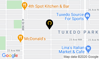 Rhonda's Cleaning Services in Calgary map