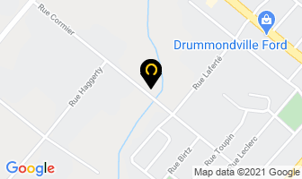 Ri St-Charles in Drummondville map