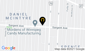 Rice Bowl Restaurant in Winnipeg map