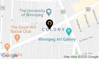 Rice Centre Bldg Supt in Winnipeg map
