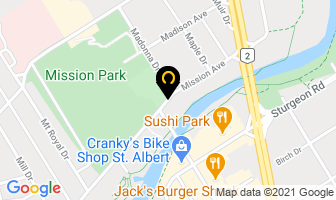 Richards Personal Injury Adjusters Ltd in St. Albert map