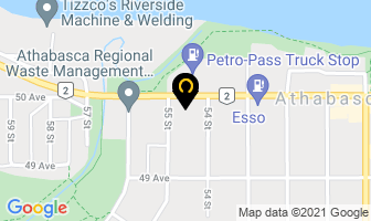 Richardson Environmental in Athabasca map