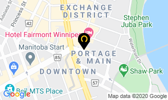 Richardson International Limited in Winnipeg map
