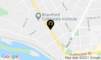 Richie S J Dr in Brantford map