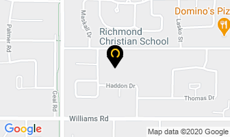 Richmond Christian School Elementary Campus in Richmond map