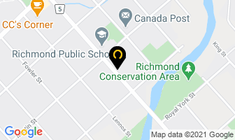 Richmond Co-Op Nursery School in Guelph map