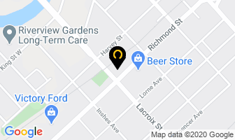 Richmond Convenience Store in Chatham-Kent map