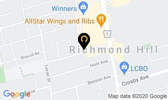 Richmond Hill Denture Care in Richmond Hill map